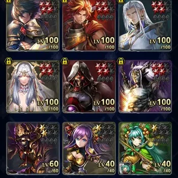 Last Cloudia Accounts Mid‑Game GLOBAL|Rank 19|102k Crystals|Collab BF(Oracle Knight Ark & Fire God Vargas)+(Telestio
