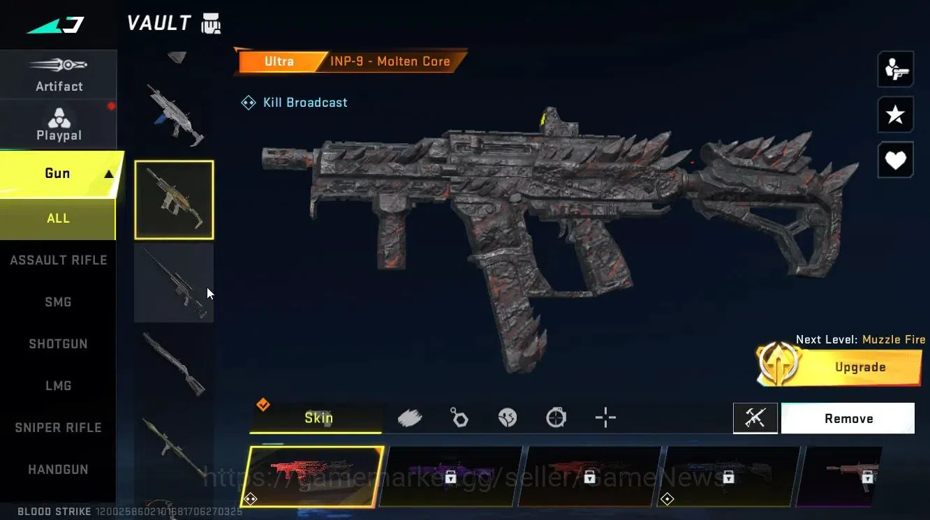 Blood Strike Accounts ASIA||ULTRA Melee Talon Knife+[INP-9]|Anniv FAL-Ev image 10