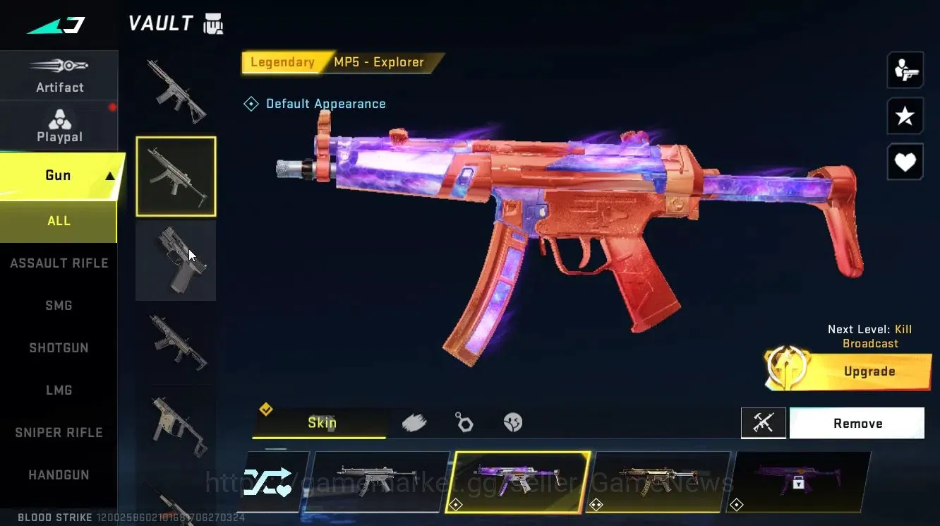 Blood Strike Accounts ASIA||ULTRA Melee Talon Knife+[INP-9]|Anniv FAL-Ev image 8
