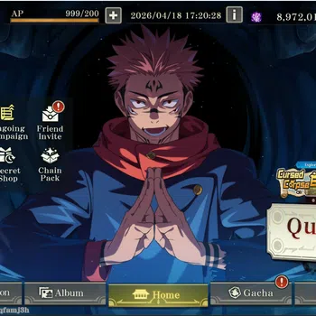 Jujutsu Kaisen: Phantom Parade Accounts NA | 10k Cubes | A5 Sukuna+(Awakening)Green Gojo+D image 1