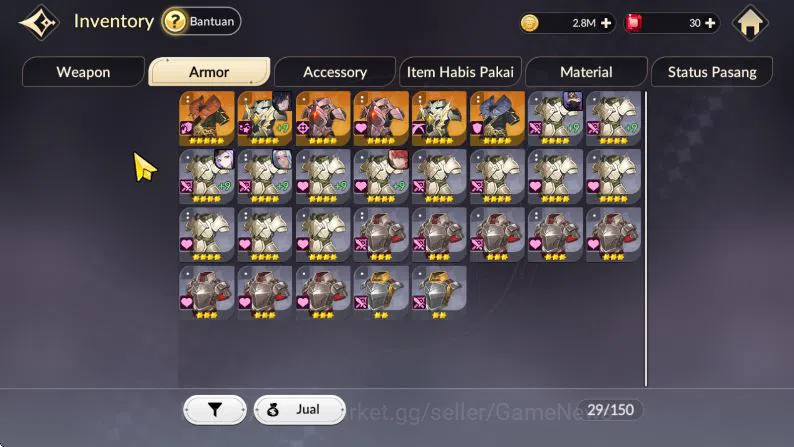 Seven Knights Re:Birth Accounts [Re:BIRTH] Global3000xxx|4 Legendary|3 SPECIAL|Teo image 3