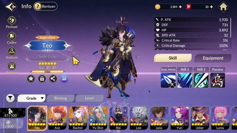 Seven Knights Re:Birth Accounts [Re:BIRTH] Global3000xxx|4 Legendary|3 SPECIAL|Teo image 5