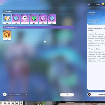 Aniimo Accounts End Game APAC|LV47/50|RV LV2|Anilog LV7|306 Anipod,8 Special Anipod|5085 BlueCrystal,7M Gold|CHEK