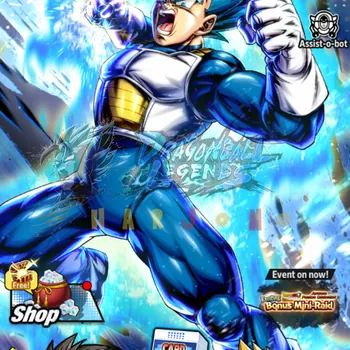Dragon Ball Legends Accounts High-End #I011. [Global][Android] 4 Legend (Vegeta Blue + Trunks & Gohan + Shallet + Broly) + 2