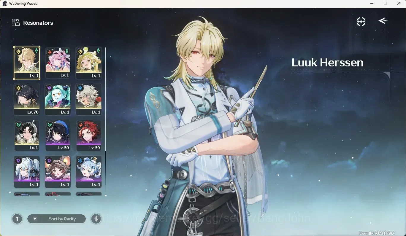 Wuthering Waves Accounts SEA|UL 48|Rank 5|2 Char Limited [Luuk HerssenRC2,D image 2