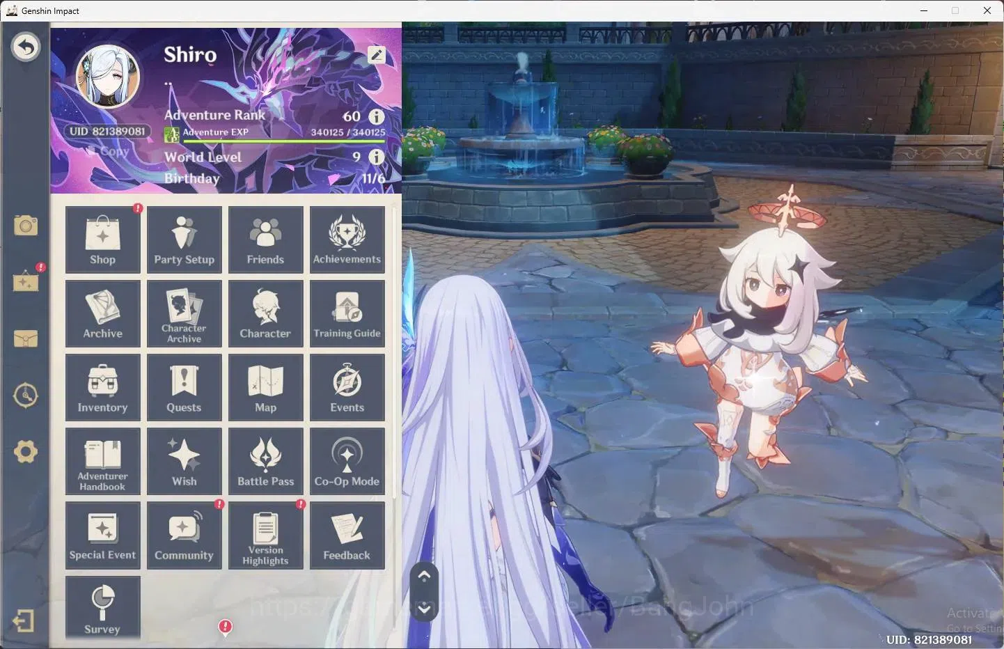 Genshin Impact Accounts ASIA | AR 57 | 26 Limit+8Charstd (WandererC1,Kazuh image 1