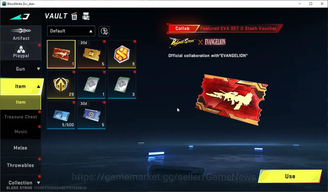 Blood Strike Accounts ASIA|Melee Talon Knife - Sanctum+ 2 Ultra(Sedan Od image 11
