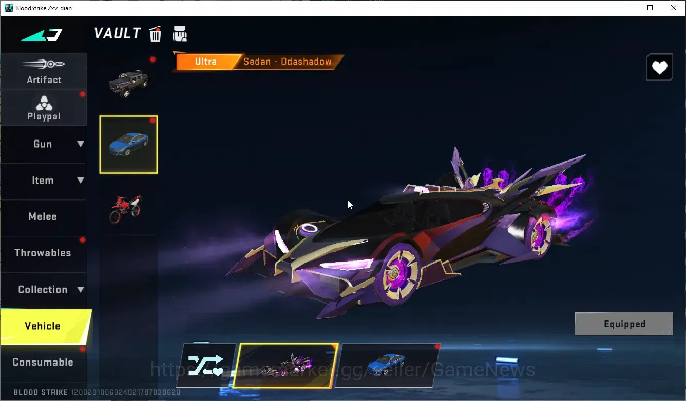Blood Strike Accounts ASIA|Melee Talon Knife - Sanctum+ 2 Ultra(Sedan Od image 15