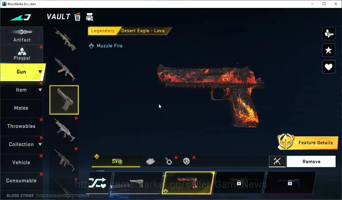 Blood Strike Accounts ASIA|Melee Talon Knife - Sanctum+ 2 Ultra(Sedan Od image 7