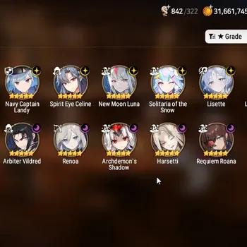 Epic Seven Accounts Collaboration Hero Global UnVerif|NewEra|15 ML +Collab CZN (Lisette,Zio,Harsetti,Renoa etc) (Rinak 304