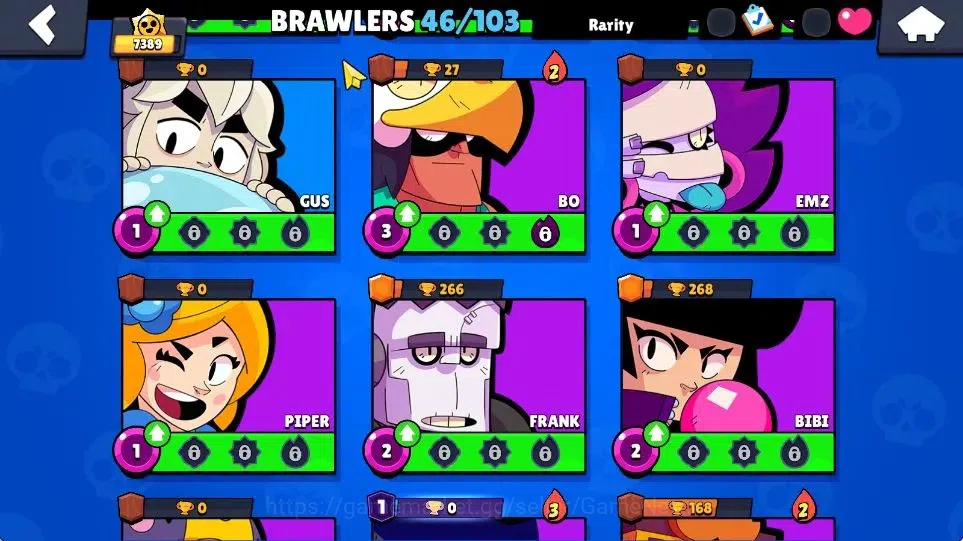 Brawl Stars Accounts 7389 Trophy|4,3K Bling|46 Brawlers 7 Max |1 Hyperc image 11