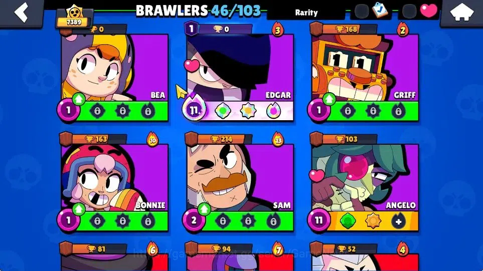 Brawl Stars Accounts 7389 Trophy|4,3K Bling|46 Brawlers 7 Max |1 Hyperc image 12