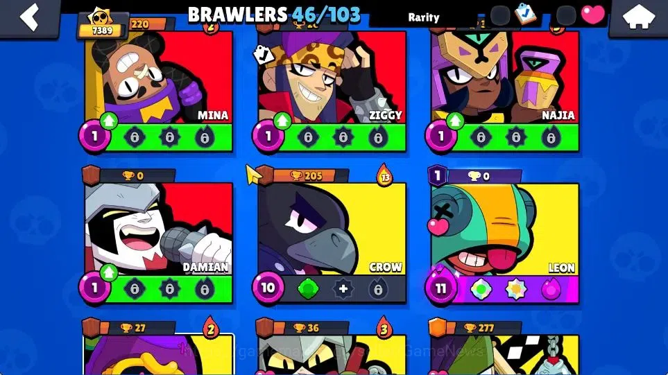 Brawl Stars Accounts 7389 Trophy|4,3K Bling|46 Brawlers 7 Max |1 Hyperc image 14