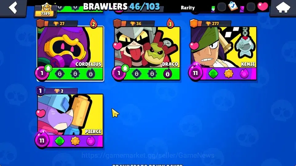 Brawl Stars Accounts 7389 Trophy|4,3K Bling|46 Brawlers 7 Max |1 Hyperc image 15