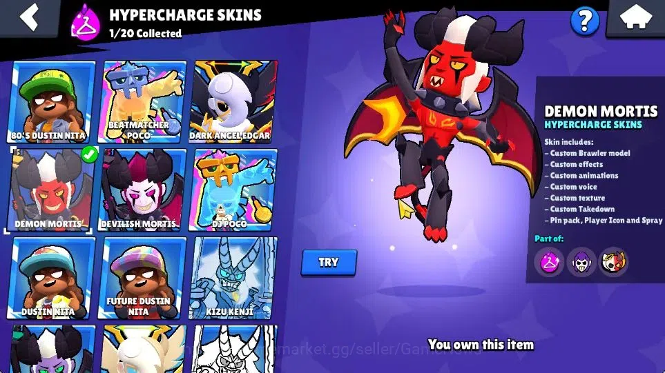 Brawl Stars Accounts 7389 Trophy|4,3K Bling|46 Brawlers 7 Max |1 Hyperc image 16