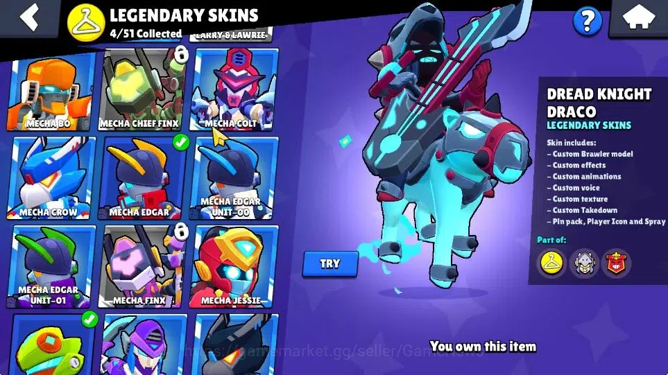 Brawl Stars Accounts 7389 Trophy|4,3K Bling|46 Brawlers 7 Max |1 Hyperc image 17