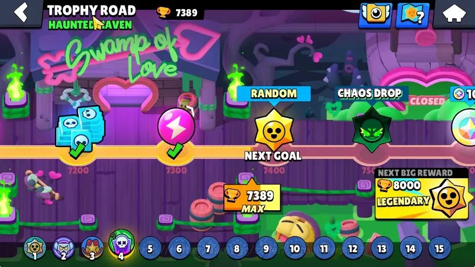 Brawl Stars Accounts 7389 Trophy|4,3K Bling|46 Brawlers 7 Max |1 Hyperc image 6