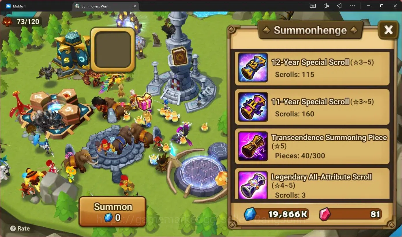 Summoners War: Sky Arena Accounts GLOBAL | NB 5 TESHAR,Starter Gacha 115 12Y+160 11Y image 3