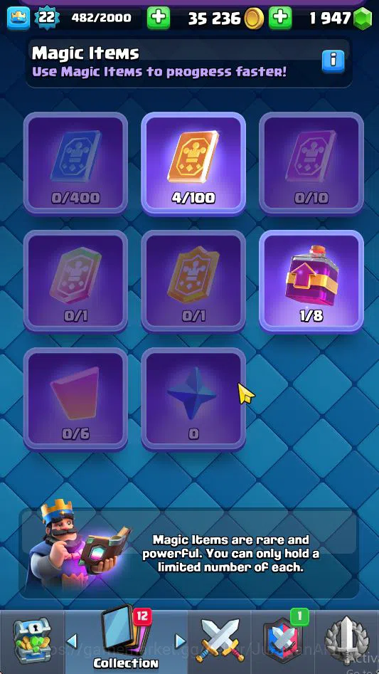 Clash Royale Accounts Midgame Lvl 22|Trophy 3256|KTL 9|Limited Skin|Card 68| 4 EVO 19 Epic 23 Rare 26 Common|Take 10