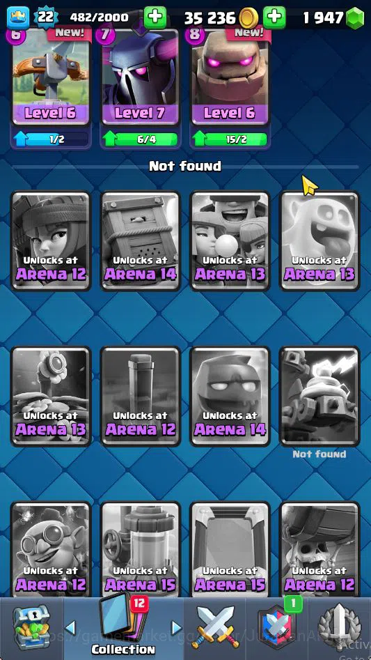 Clash Royale Accounts Midgame Lvl 22|Trophy 3256|KTL 9|Limited Skin|Card 68| 4 EVO 19 Epic 23 Rare 26 Common|Take 9