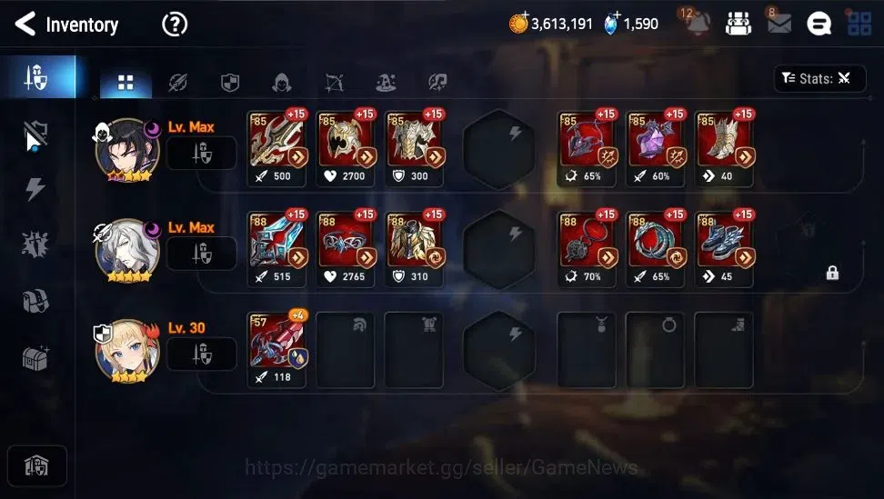 Epic Seven Accounts GLOBAL Unverif|2 ML[SN Yulha,Straze]+Landy,Elena,T image 14