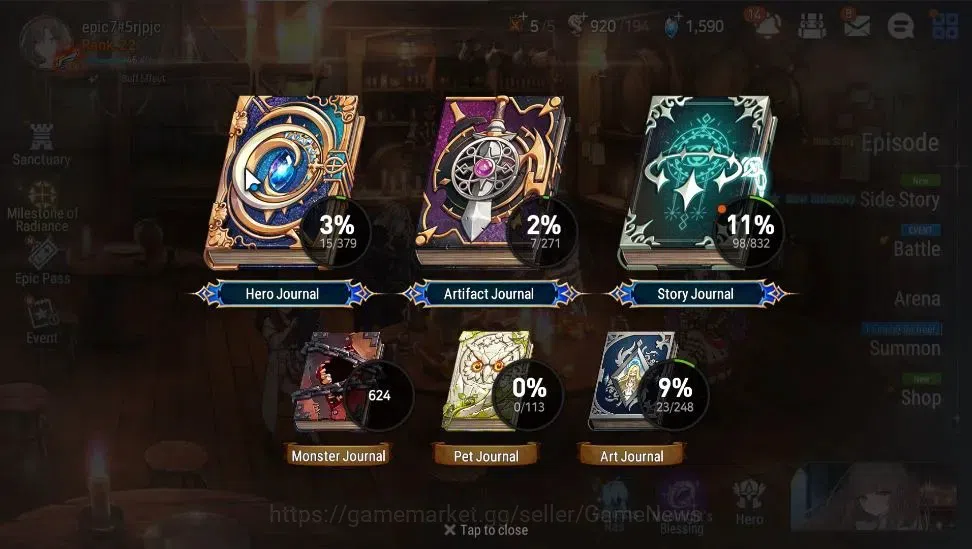Epic Seven Accounts GLOBAL Unverif|2 ML[SN Yulha,Straze]+Landy,Elena,T image 3