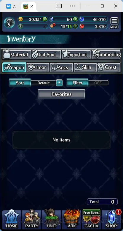 Last Cloudia Accounts GLOBAL|Rank 9|Collab Swordsman,MBRei|Other Unit GL image 10