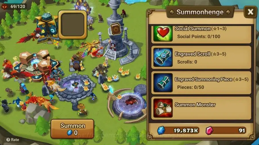Summoners War: Sky Arena Accounts Starter GLOBAL | NB 5 TESHAR,Starter Gacha 115 12Y+160 11Y Scrool, 3 Legendary All 6