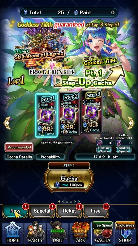 Last Cloudia Accounts GLOBAL|Rank 10|Collab BraveFrontier(Fire God Varga image 11