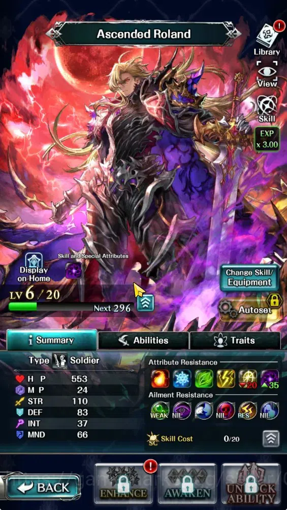 Last Cloudia Accounts GLOBAL|Rank 10|Collab BraveFrontier(Fire God Varga image 6