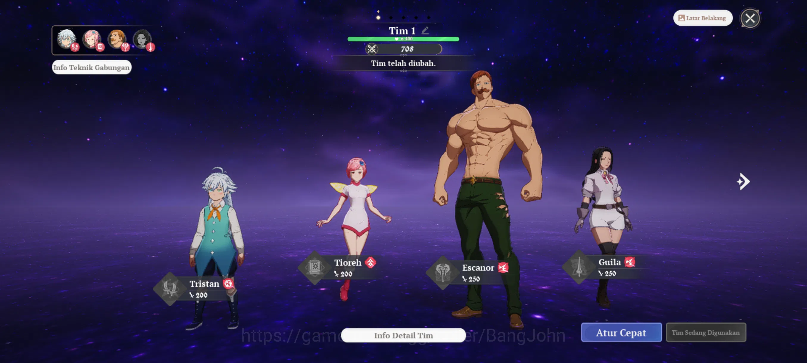 The Seven Deadly Sins: Origin Accounts EUROPE | Fresh Starter Lvl 2 |2 SSR| Escanor , Gui image 2