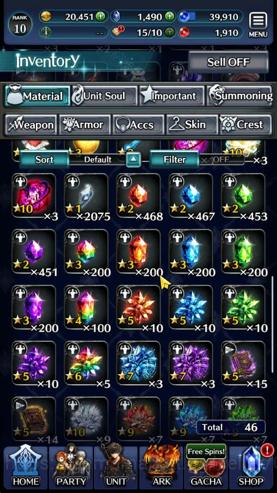 Last Cloudia Accounts GLOBAL|Rank 10| Top Tier Unit [Emperor Lonardo,Ark image 4