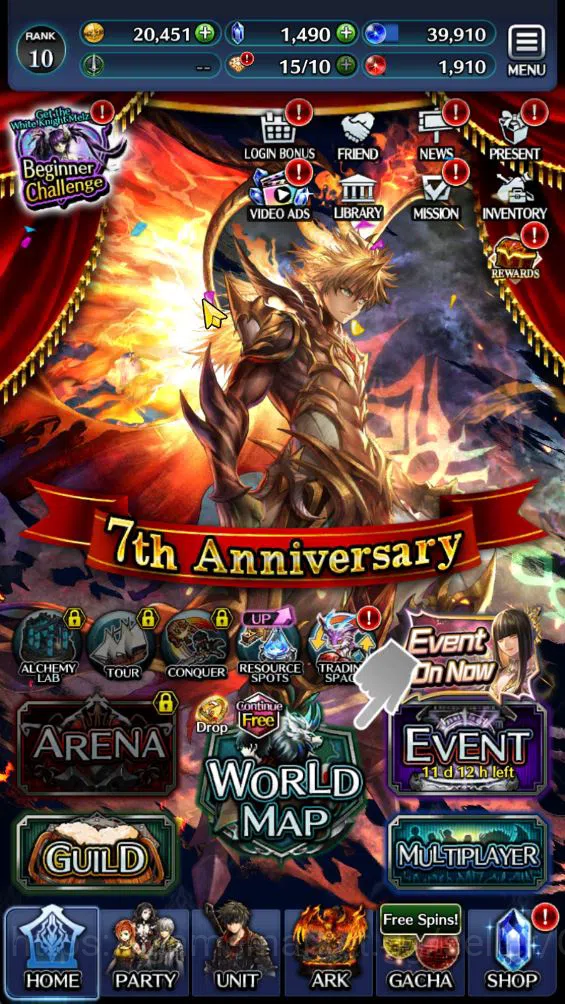 Last Cloudia Accounts GLOBAL|Rank 10| Top Tier Unit [Emperor Lonardo,Ark image 5