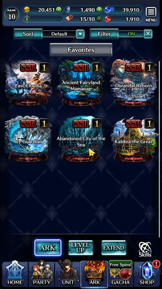Last Cloudia Accounts GLOBAL|Rank 10| Top Tier Unit [Emperor Lonardo,Ark image 6