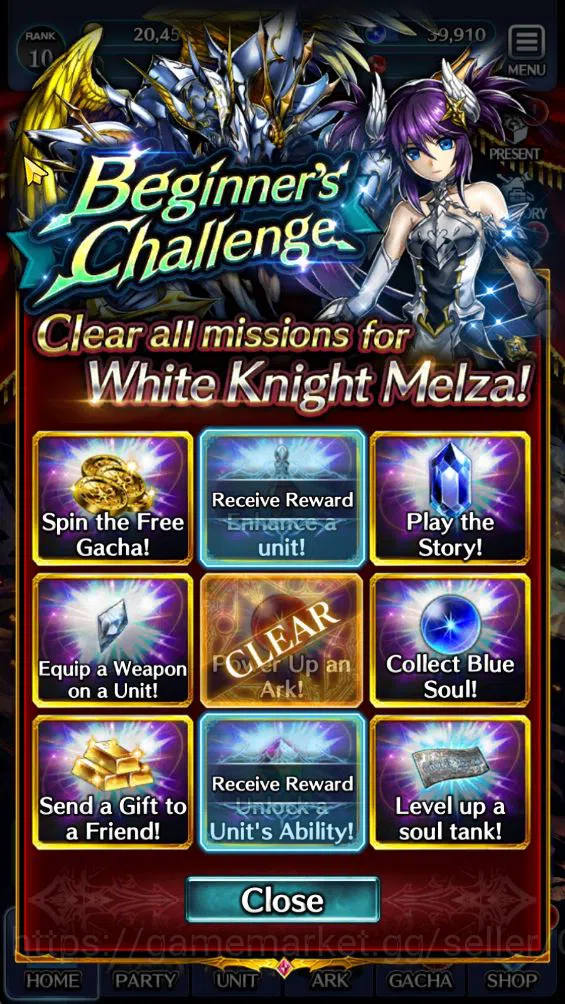 Last Cloudia Accounts GLOBAL|Rank 10| Top Tier Unit [Emperor Lonardo,Ark image 7