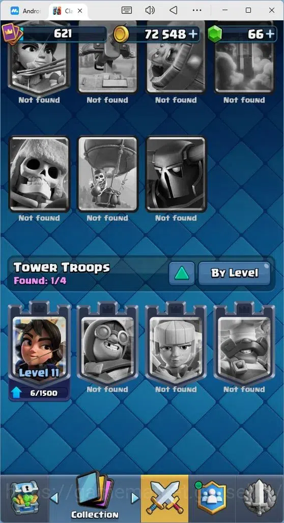 Clash Royale Accounts Mobile |Trophy 4673|5 EVO Cards|1 Hero Card|66 Gem image 10