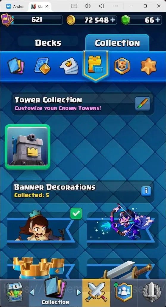 Clash Royale Accounts Mobile |Trophy 4673|5 EVO Cards|1 Hero Card|66 Gem image 13