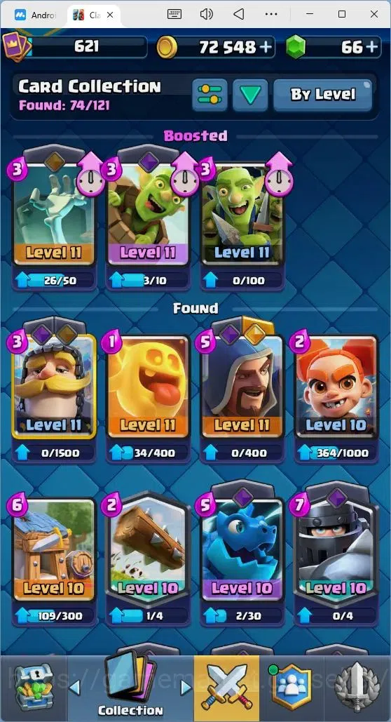 Clash Royale Accounts Mobile |Trophy 4673|5 EVO Cards|1 Hero Card|66 Gem image 3