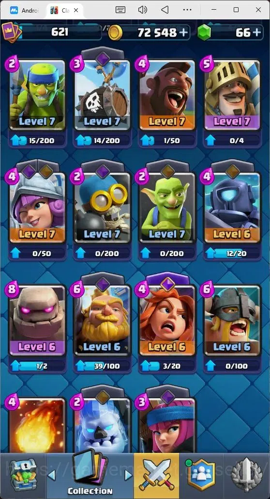 Clash Royale Accounts Mobile |Trophy 4673|5 EVO Cards|1 Hero Card|66 Gem image 8
