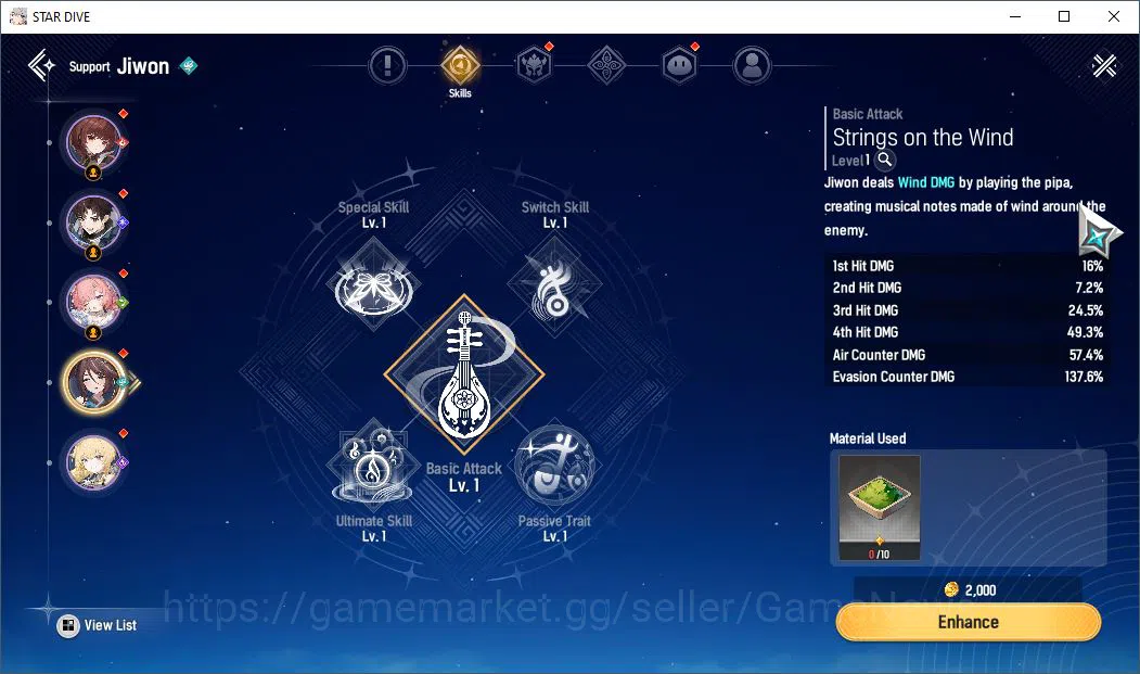 Mongil:Star Dive Accounts Global | Fresh Starter AL 1 | 1 SSR Meta - Jiwon | image 10