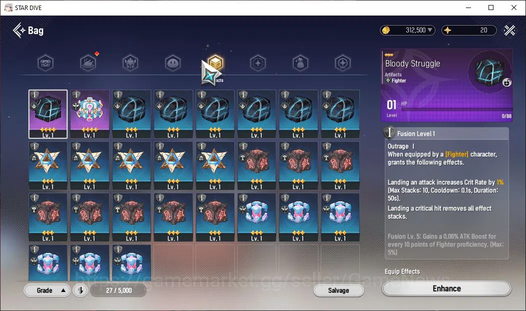 Mongil:Star Dive Accounts Global | Fresh Starter AL 1 | 1 SSR Meta - Jiwon | image 3