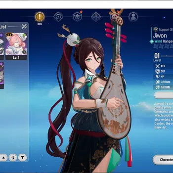Mongil:Star Dive Accounts Global | Fresh Starter AL 1 | 1 SSR Meta - Jiwon | 4 SR - Reina, Ellie | Log Netmarble Email