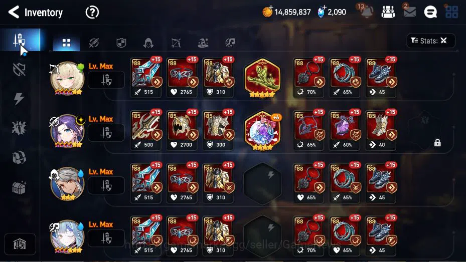 Epic Seven Accounts Global Unverif|New Era|4 ML(JKise, Lcermia, Belian image 10