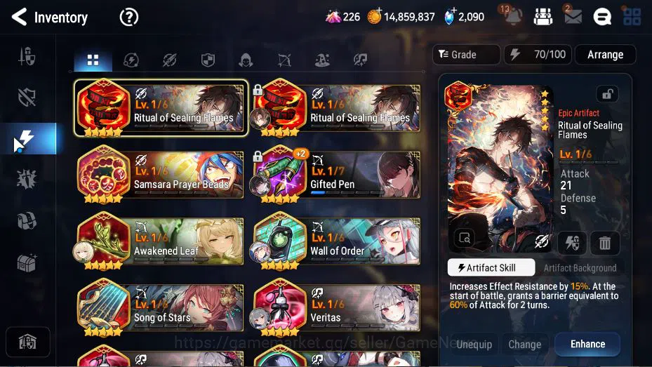 Epic Seven Accounts Global Unverif|New Era|4 ML(JKise, Lcermia, Belian image 8