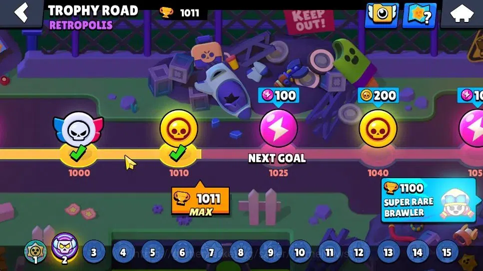 Brawl Stars Accounts 1011 Trophy|4K Bling|14 Brawlers 2 Max Lvl [Shelly image 5