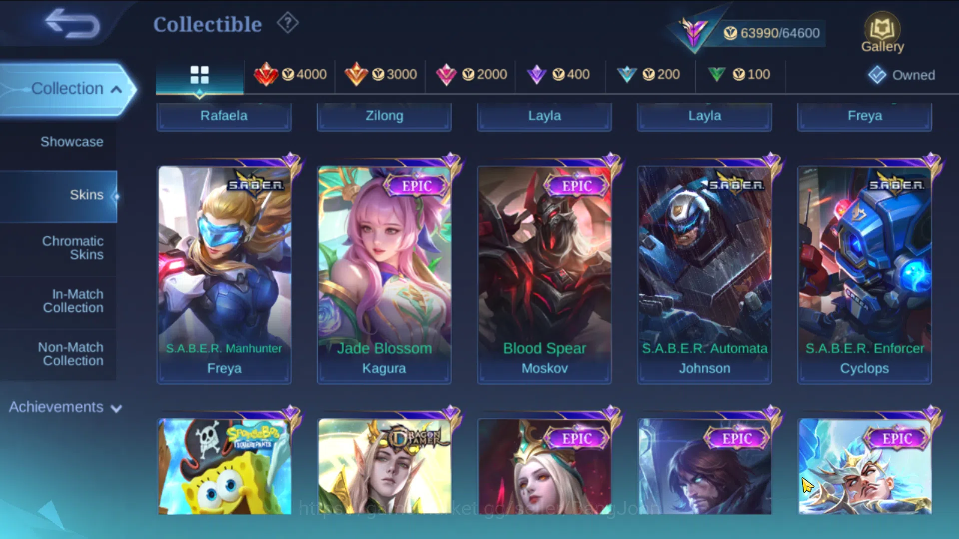 Mobile Legends: Bang Bang Accounts Hero 84, Skin 265, Recall TasTas, Good WR | LBox Z image 10