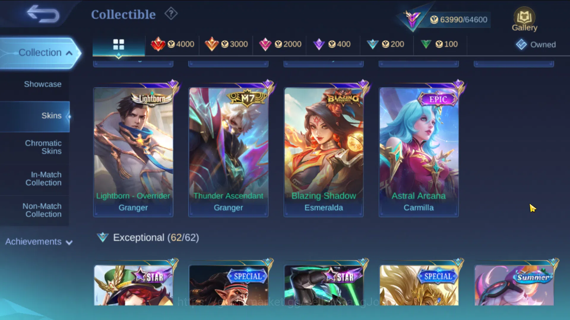 Mobile Legends: Bang Bang Accounts Hero 84, Skin 265, Recall TasTas, Good WR | LBox Z image 15