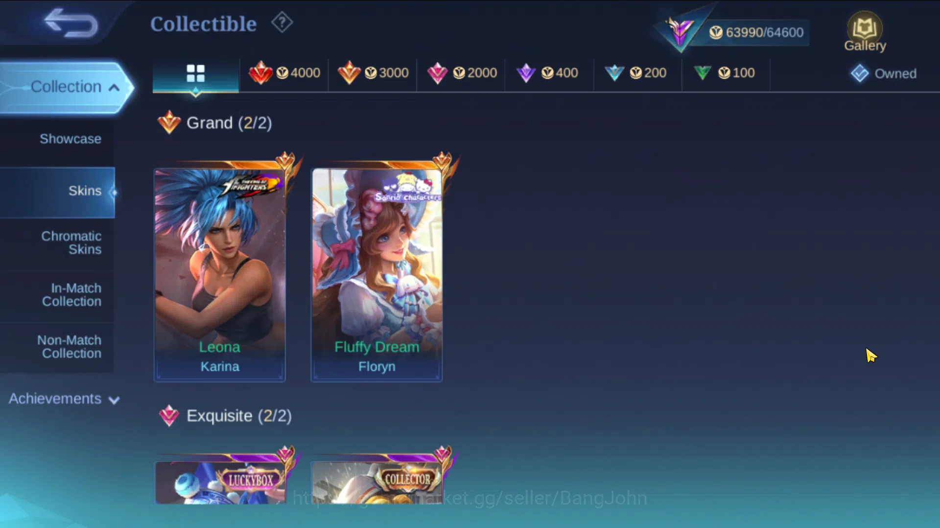 Mobile Legends: Bang Bang Accounts Hero 84, Skin 265, Recall TasTas, Good WR | LBox Z image 6