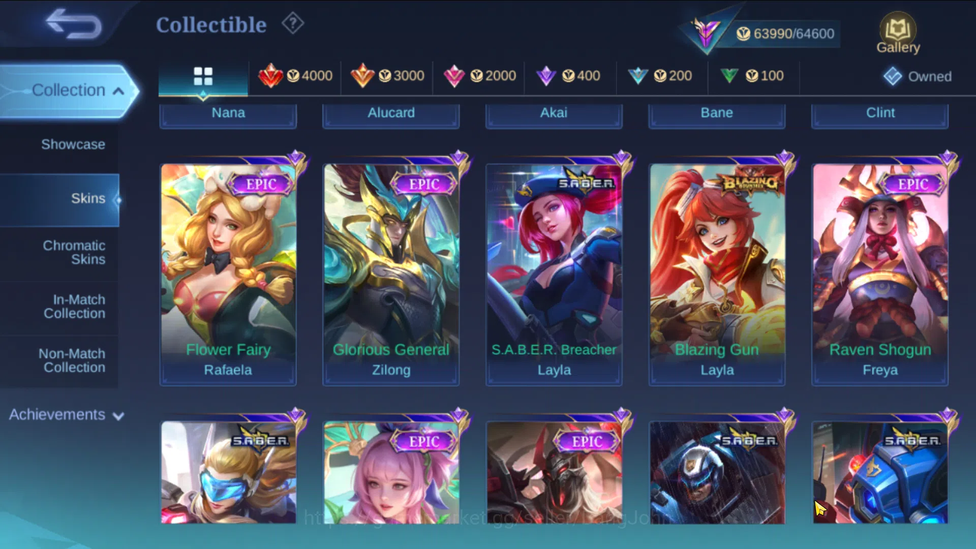 Mobile Legends: Bang Bang Accounts Hero 84, Skin 265, Recall TasTas, Good WR | LBox Z image 9