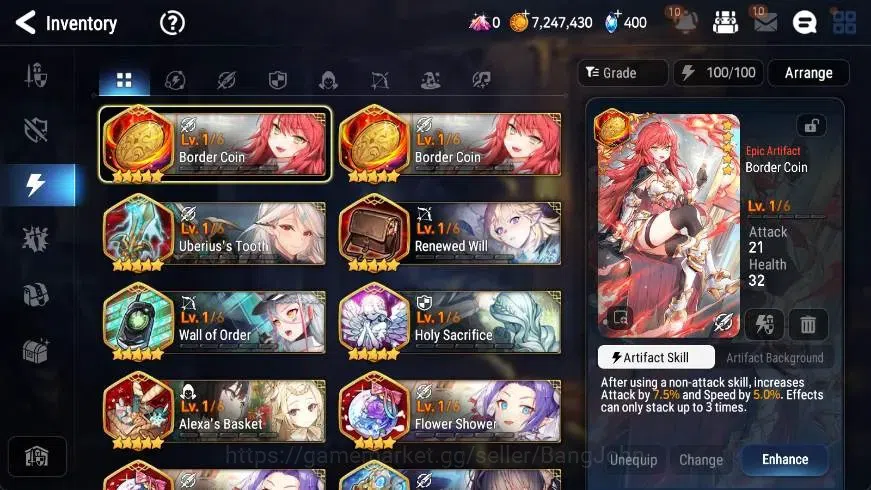 Epic Seven Accounts Global | Starter|3 ML(Ruele of Light,D Corvus,Hars image 12